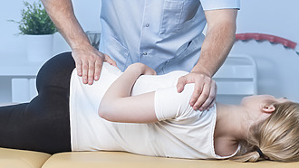 Exercises for lumbar spine pain to learn with a physiotherapist